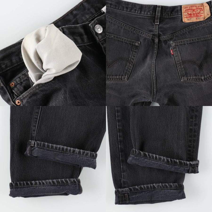 Levi's（リーバイス） 古着 Levi's 501 ブラックデニム ストレート