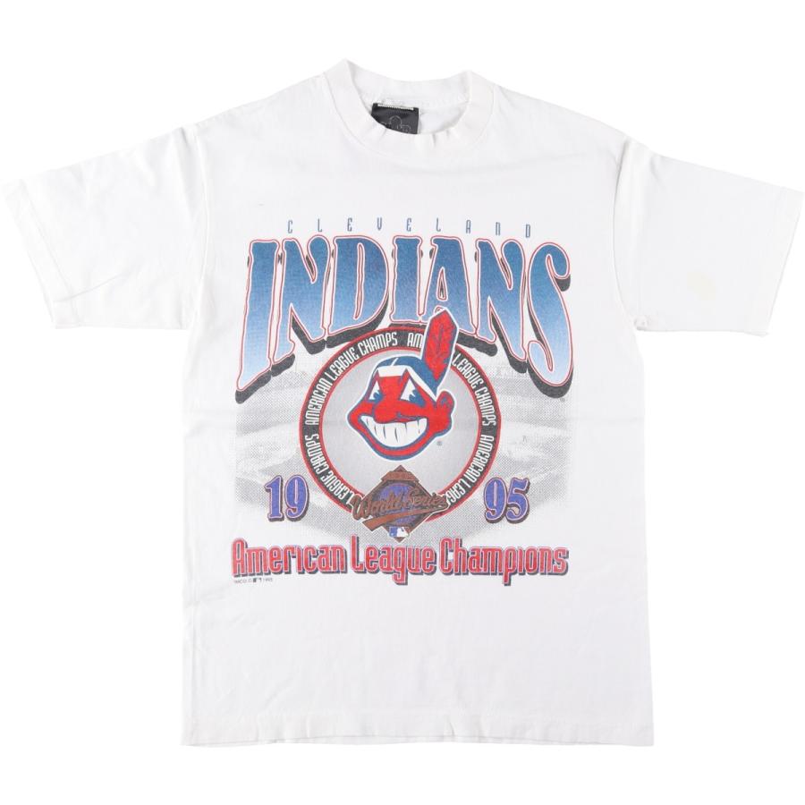 古着 90年代 GRAND SPORT MLB CLEVELAND INDIANS クリーブランド