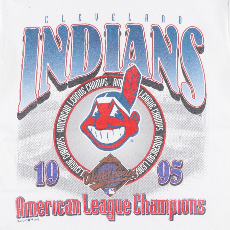 古着 90年代 GRAND SPORT MLB CLEVELAND INDIANS クリーブランド
