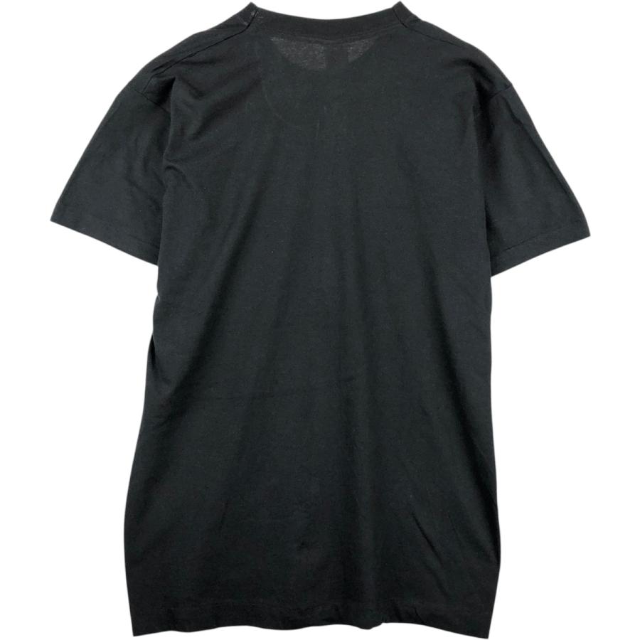 90s フルーツオブザルーム USA製 ブランク 黒 ポケットTシャツ XL FRUIT OF THE LOOM（フルーツオブザルーム） 古着 90年代 無地ポケット