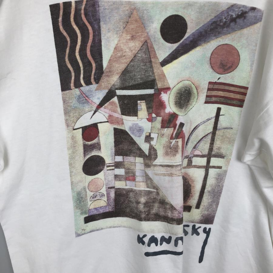 Hanes（ヘインズ） 古着 80年代 Hanes BEEFY-T 青タグ アートTシャツ