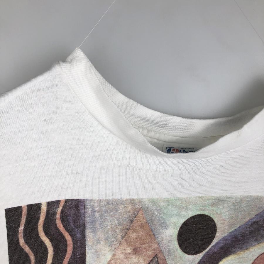 Hanes（ヘインズ） 古着 80年代 Hanes BEEFY-T 青タグ アートTシャツ 