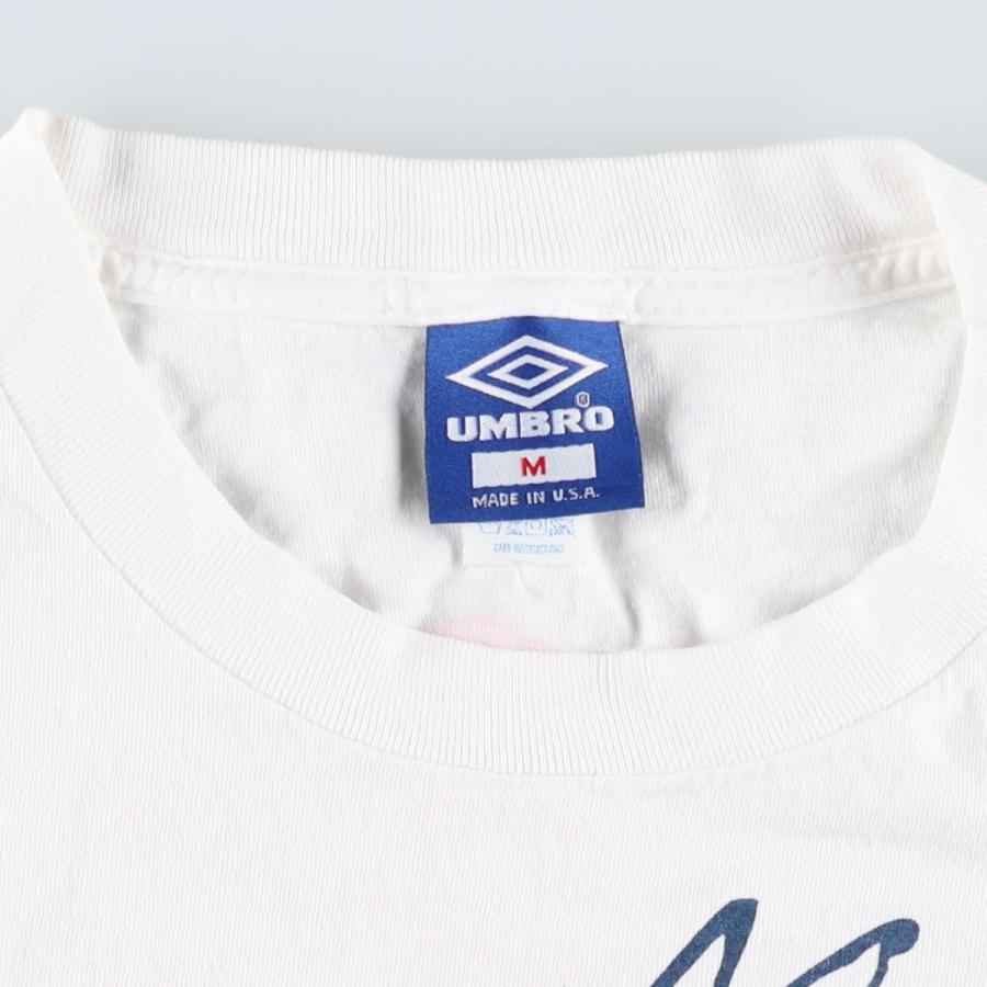 umbro（アンブロ） 古着 90年代 青タグ スポーツプリントTシャツ USA製