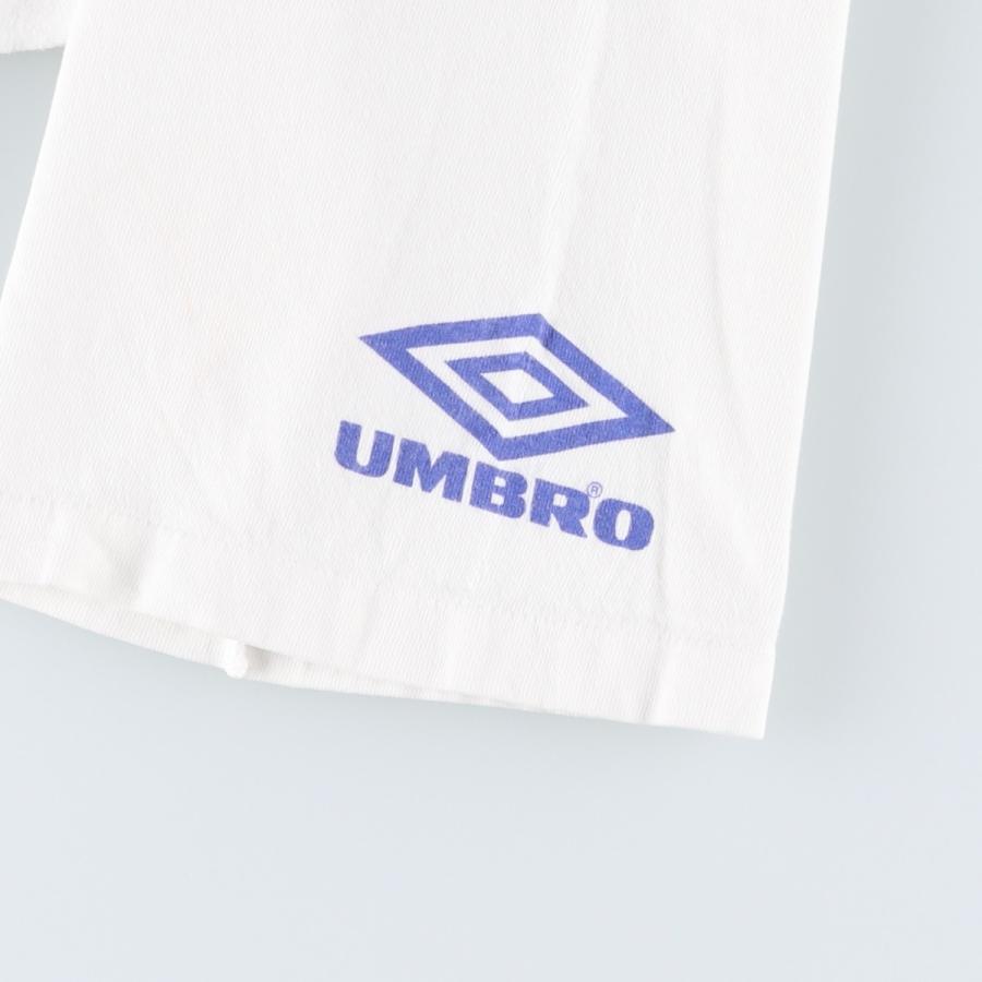 umbro（アンブロ） 古着 90年代 青タグ スポーツプリントTシャツ USA製
