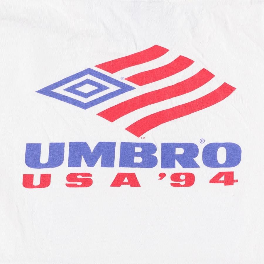umbro（アンブロ） 古着 90年代 青タグ スポーツプリントTシャツ USA製