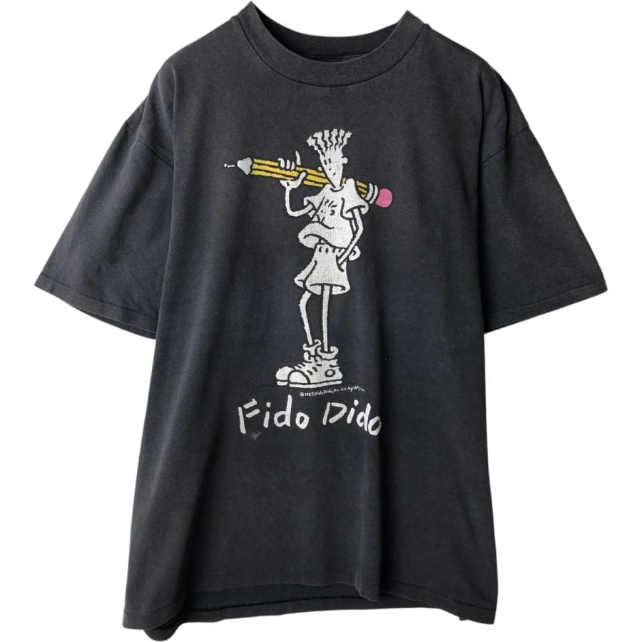 古着 80年代 JEPPTY プリントTシャツ USA製 メンズXL相当 ヴィンテージ
