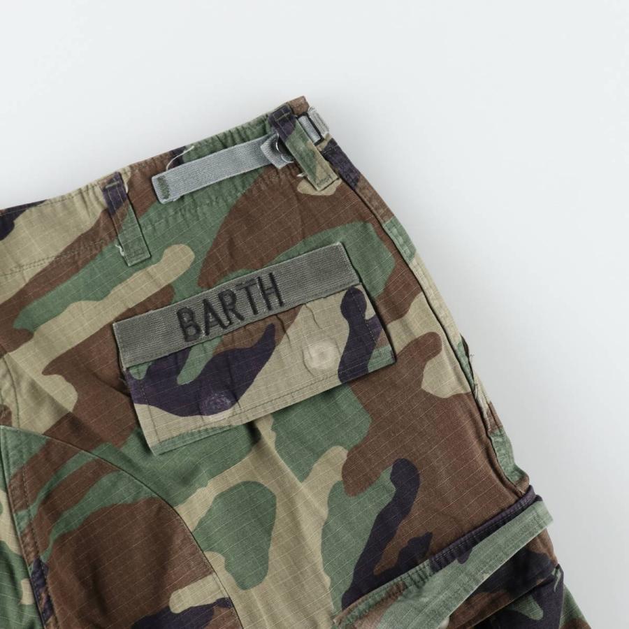 古着 90年代 米軍実品 迷彩柄 ウッドランドカモ リップストップ