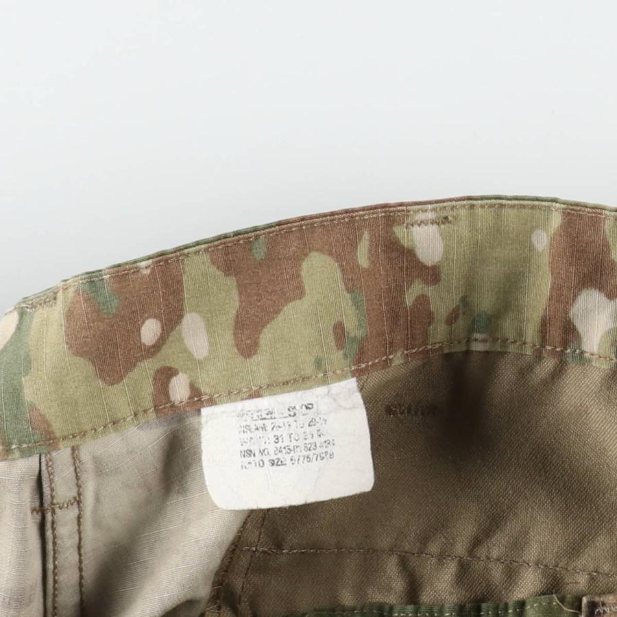 古着 米軍実品 マルチカムカモ リップストップ ミリタリー カーゴ