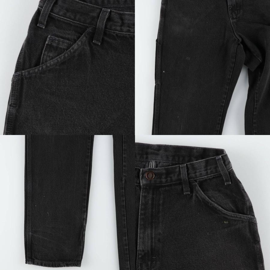 Dickies（ディッキーズ） 古着 ブラックデニムペインターパンツ メンズ