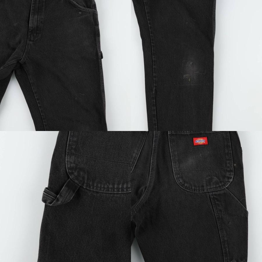 Dickies（ディッキーズ） 古着 ブラックデニムペインターパンツ メンズ