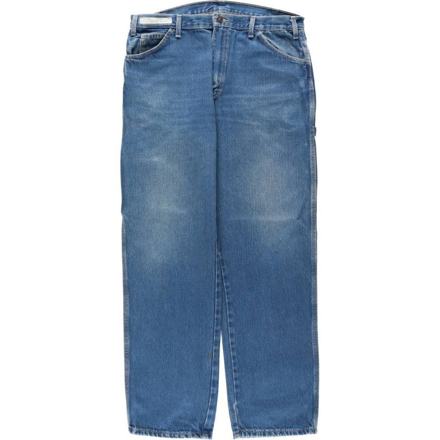 古着 ディッキーズ Dickies Relaxed Fit デニムペインターパンツ メンズw36相当/eaa639275 Dickies（ディッキーズ） 古着 Dickies Relaxed Fit デニムペインター