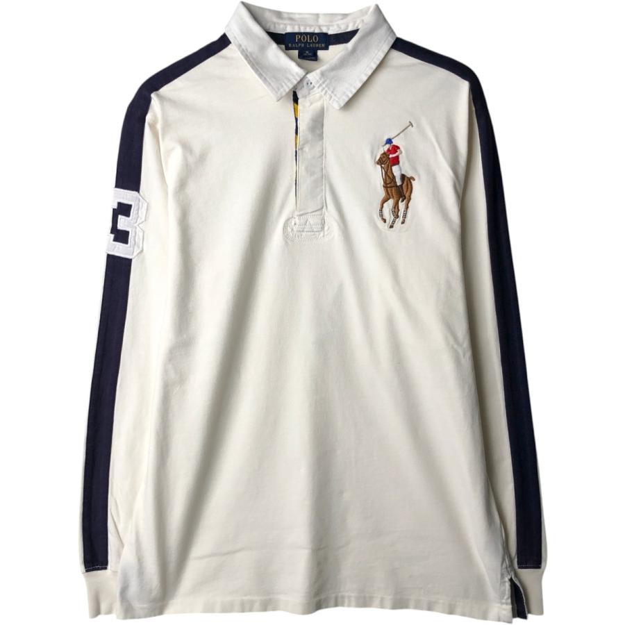polo ralph lauren 00s ビッグポニー　ポロシャツ　長袖 楽天市場】ポロ・ラルフローレン ボーイズ ビッグポニー 長袖