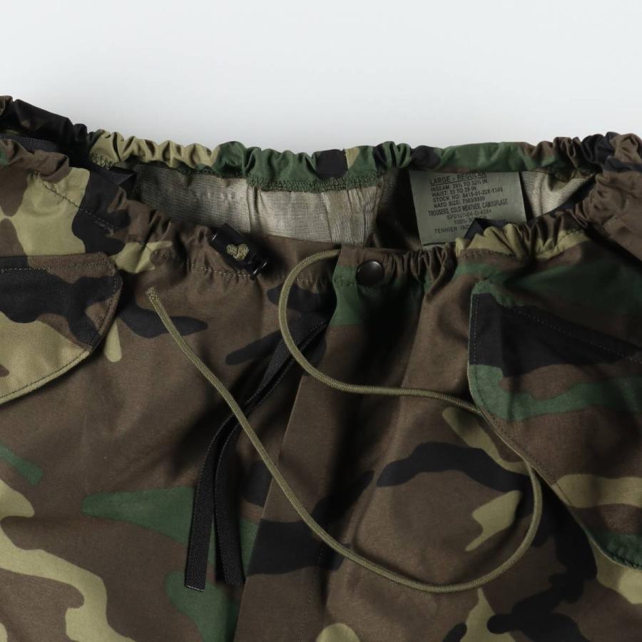 古着 00年代 米軍実品 迷彩柄 ウッドランドカモ ミリタリー ゴアテックスパンツ USA製 LARGE-REGULAR メンズL相当/eaa639404 古着 00年代 米軍実品 迷彩柄 ウッドランドカモ ミリタリー ゴアテック