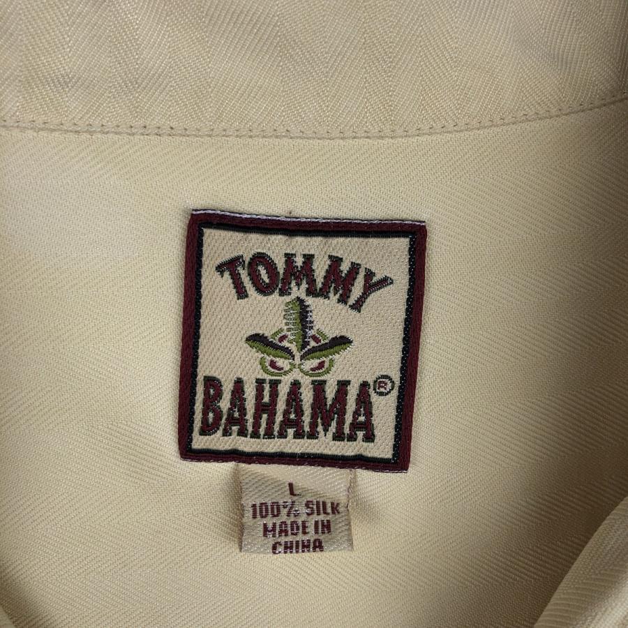 古着 90年代 トミーバハマ Tommy Bahama 半袖 オープンカラー シルク