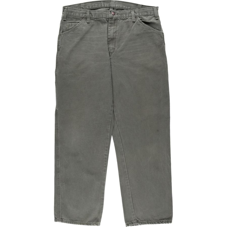 古着 ディッキーズ Dickies Relaxed Fit ダックペインターパンツ メンズw37相当/eaa639589 Dickies（ディッキーズ） 古着 Dickies Relaxed Fit ダックペインター