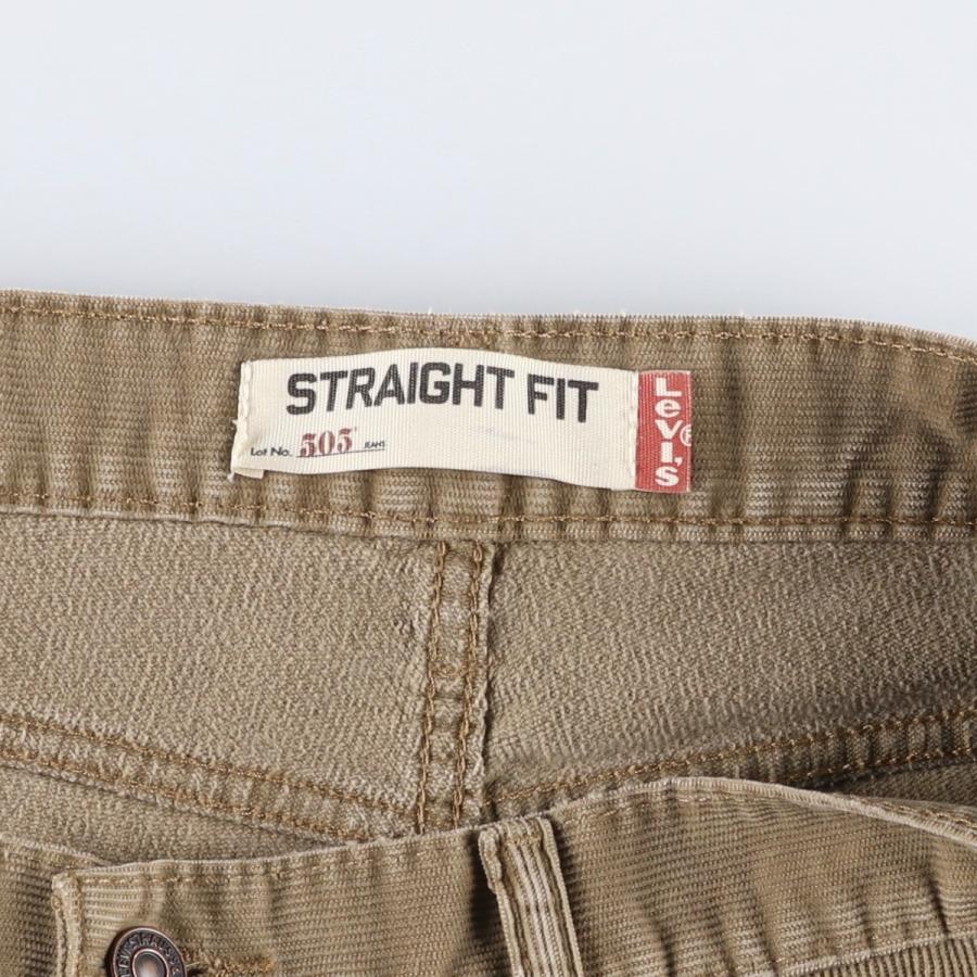 Levi's（リーバイス） 古着 Levi's 505 STRAIGHT FIT コーデュロイ