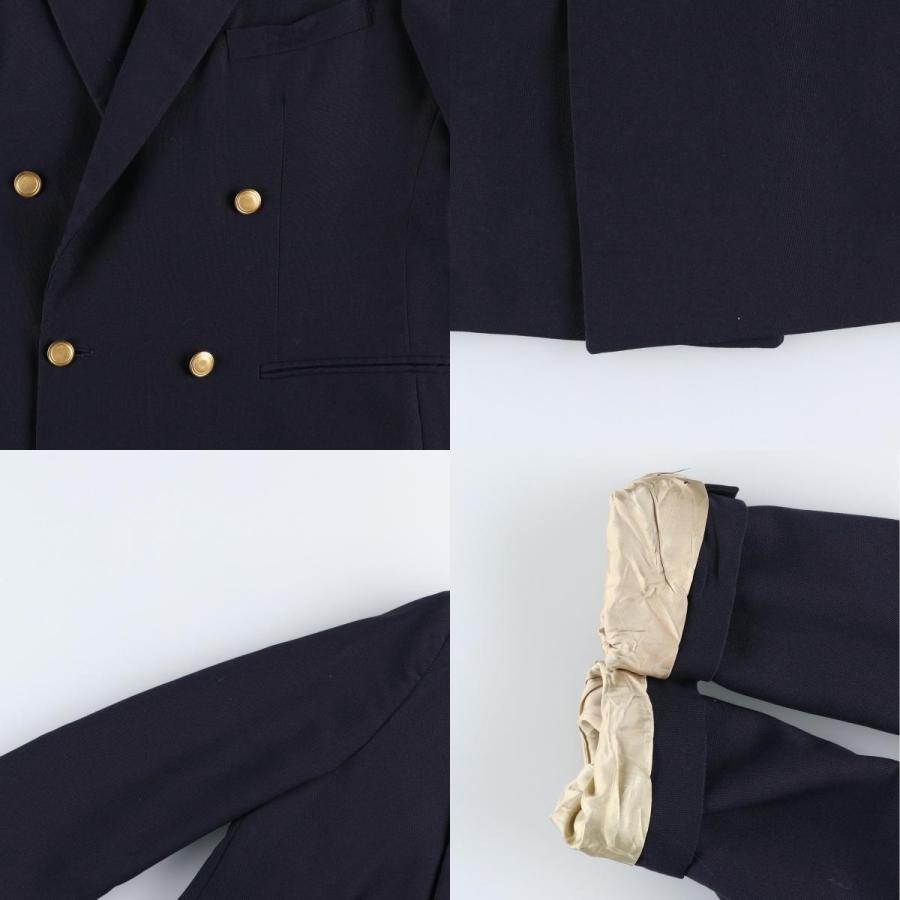 Polo Ralph 90s USA製 紺ブレ ダブルピークドラペル 古着 90年代 ラルフローレン Ralph Lauren POLO by Ralph Lauren