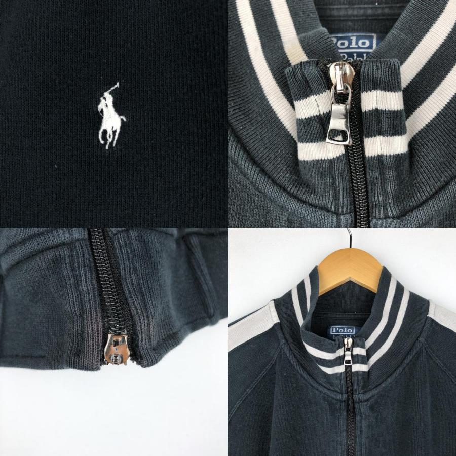 古着 ラルフローレン Ralph Lauren POLO by Ralph Lauren フルジップスウェットシャツ トレーナー メンズXL相当/eaa639967 古着 ラルフローレン Ralph Lauren POLO by フルジップスウェット