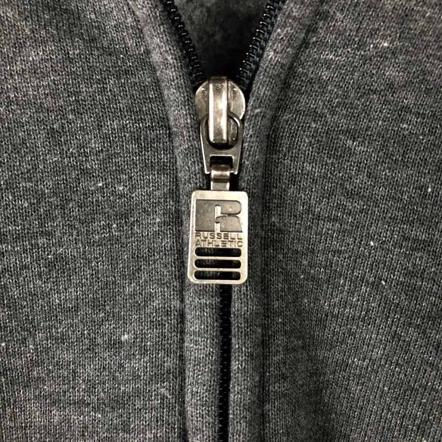 古着 90年代 ラッセル Russell ATHLETIC スウェットフルジップパーカー
