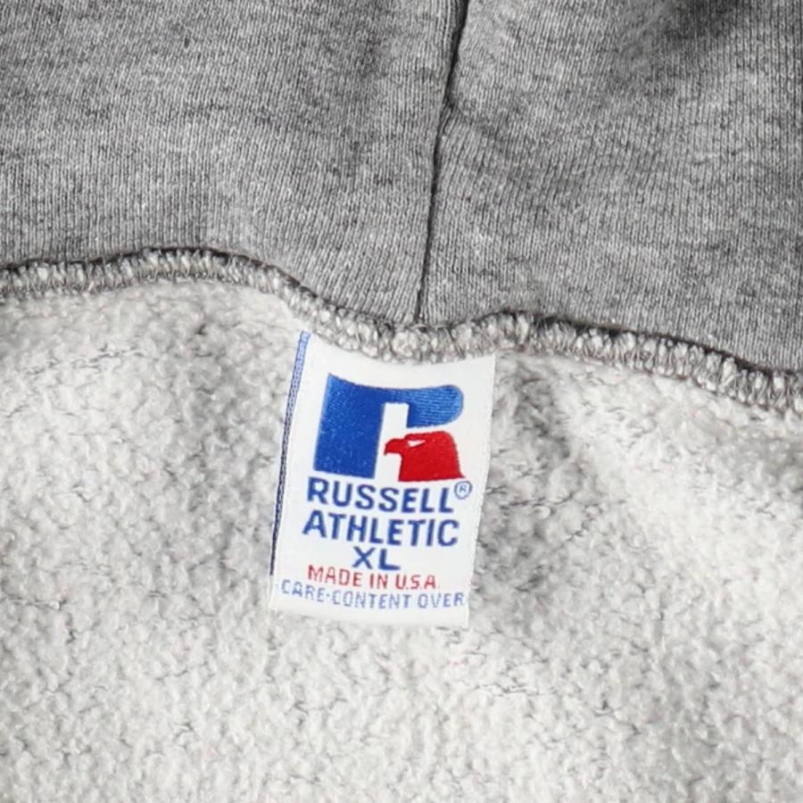 古着 90年代 ラッセル Russell ATHLETIC スウェットフルジップパーカー USA製 メンズXL相当 ヴィンテージ/eaa639974 古着 90年代 ラッセル Russell ATHLETIC スウェットフルジップパーカー