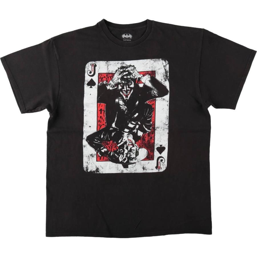古着 BATMAN バットマン ジョーカー キャラクタープリントTシャツ 