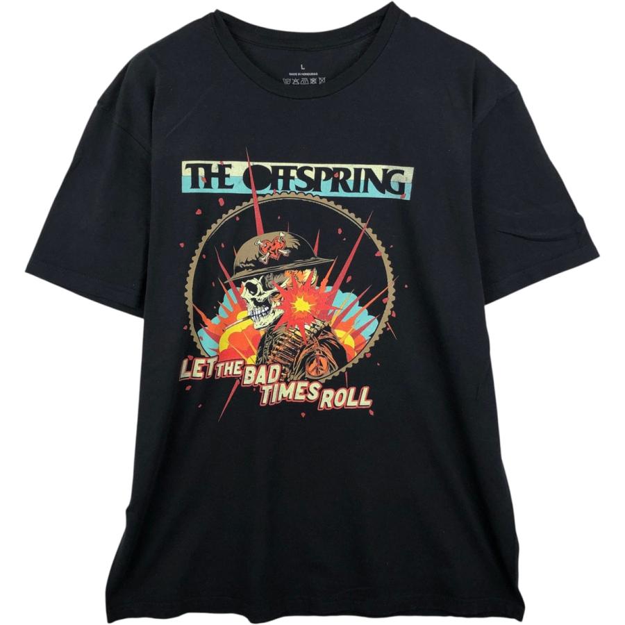 古着 THE OFFSPRING オフスプリング ドクロ柄 スカル柄 バンドTシャツ 