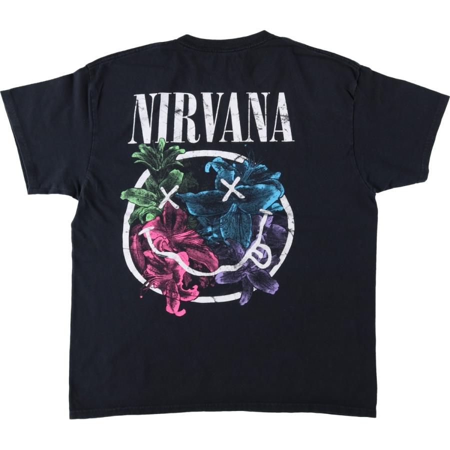 古着 NIRVANA ニルヴァーナ バンドTシャツ バンT メンズL相当