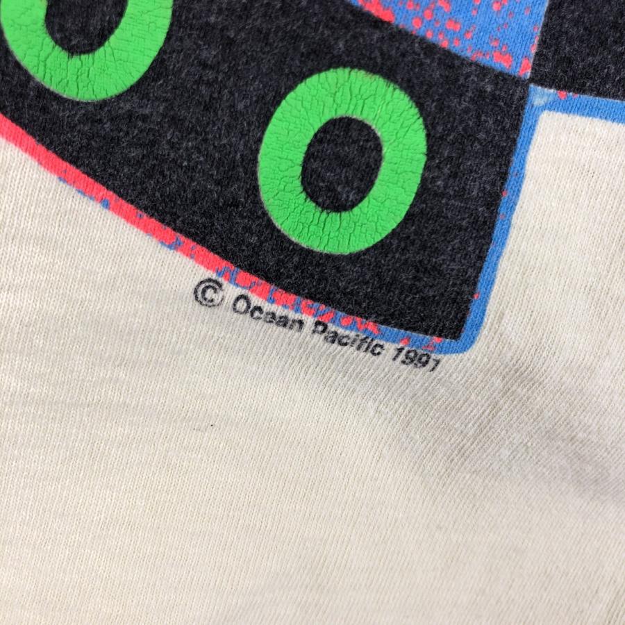 Ocean Pacific（オーシャンパシフィック） 古着 90年代 銀タグ サーフ