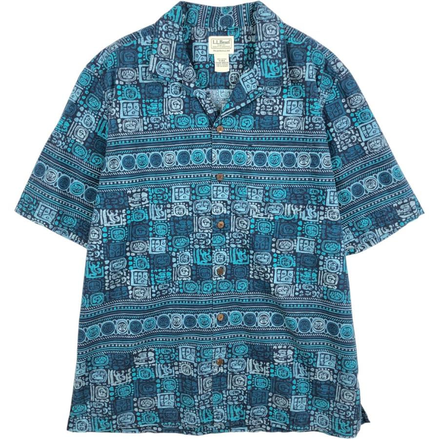 L.L.Bean（エルエルビーン） 古着 90~00年代 TRADITIONAL FIT 総柄