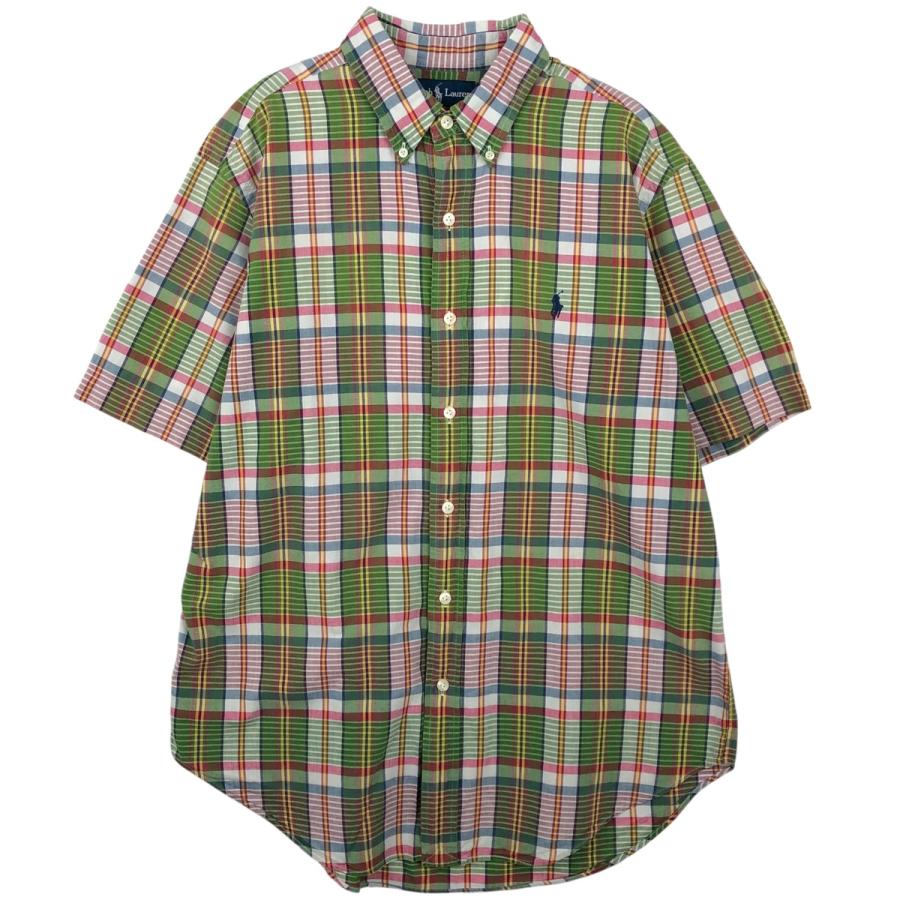 古着 ラルフローレン Ralph Lauren CLASSIC FIT 半袖 ボタンダウン