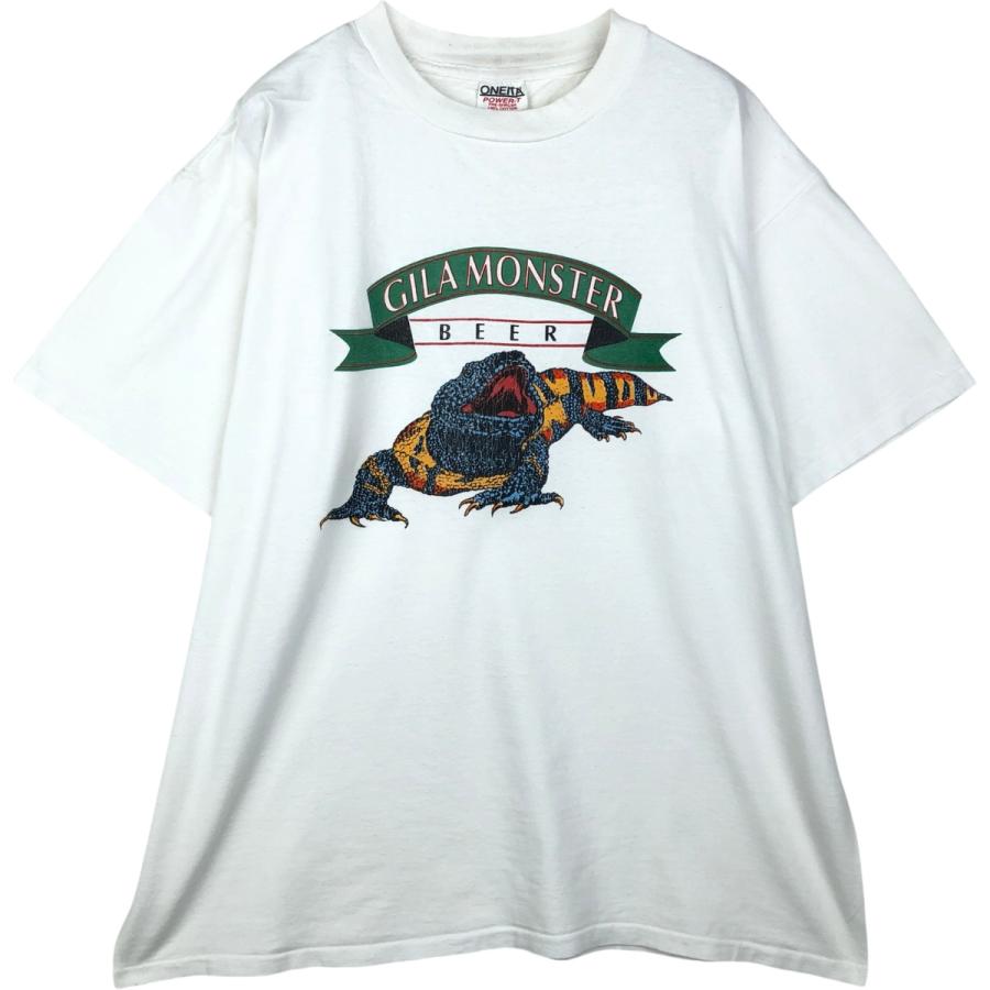 古着 ~90年代 オニータ ONEITA GILA MONSTER BEER アドバタイジングT 