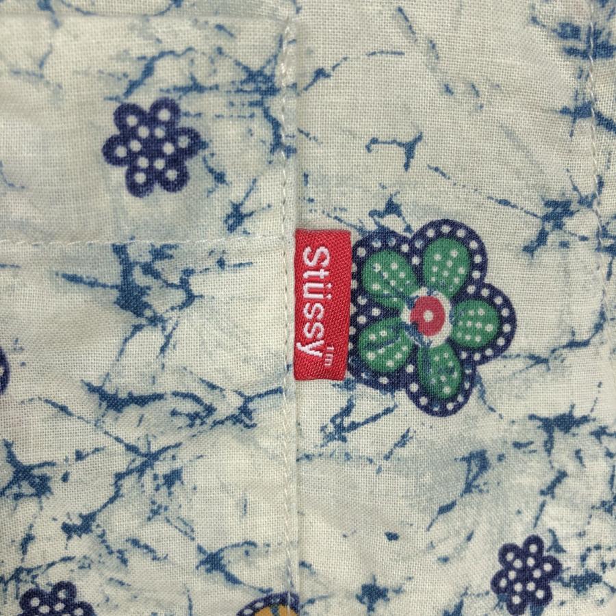 STUSSY（ステューシー） 古着 総柄 花柄 ボタンダウン ハワイアン