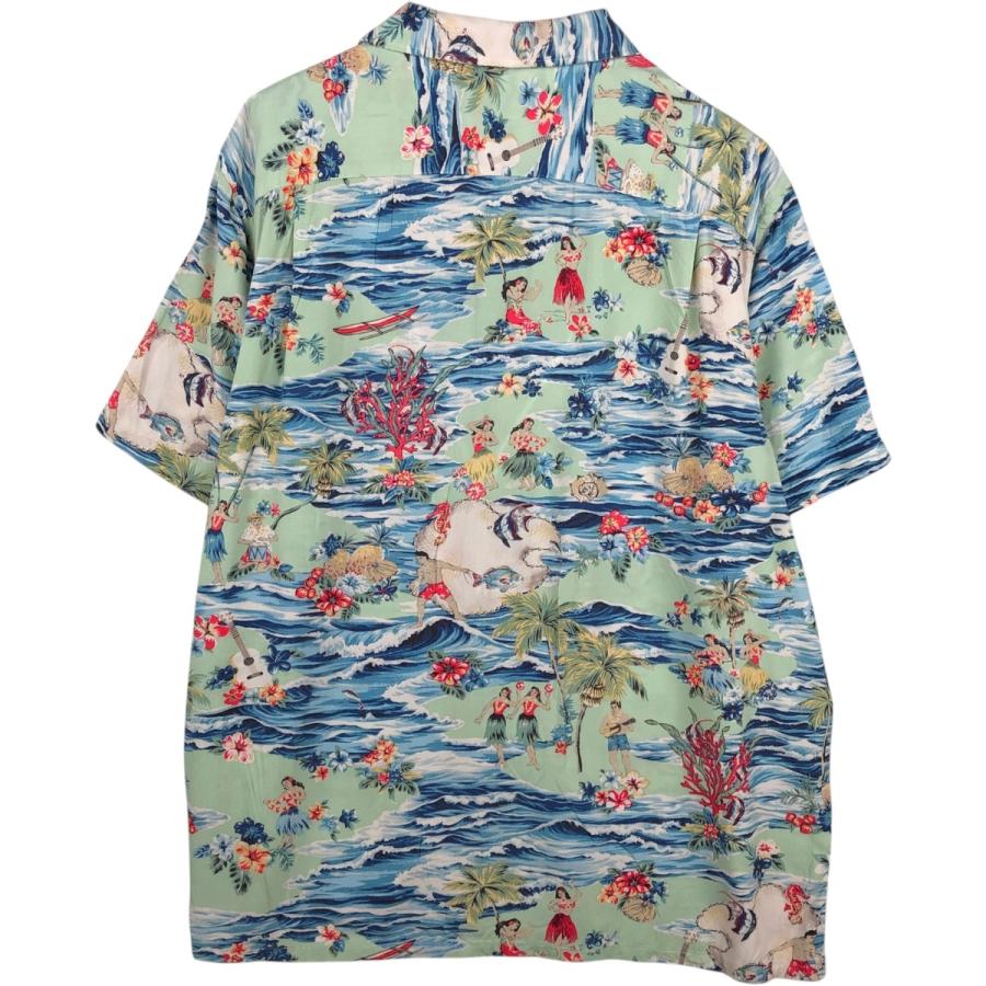 古着 ラルフローレン POLO RALPH LAUREN CLASSIC FIT 総柄 オープン