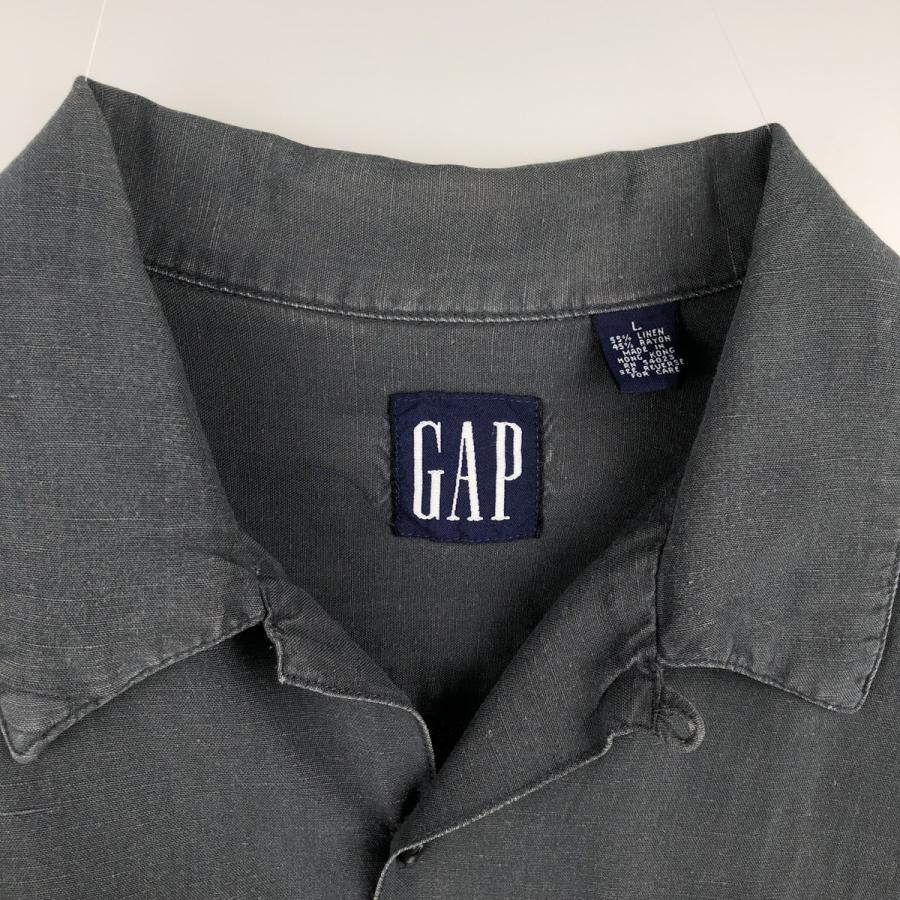 GAP（ギャップ） 古着 90年代 オールドギャップ 半袖 オープンカラー