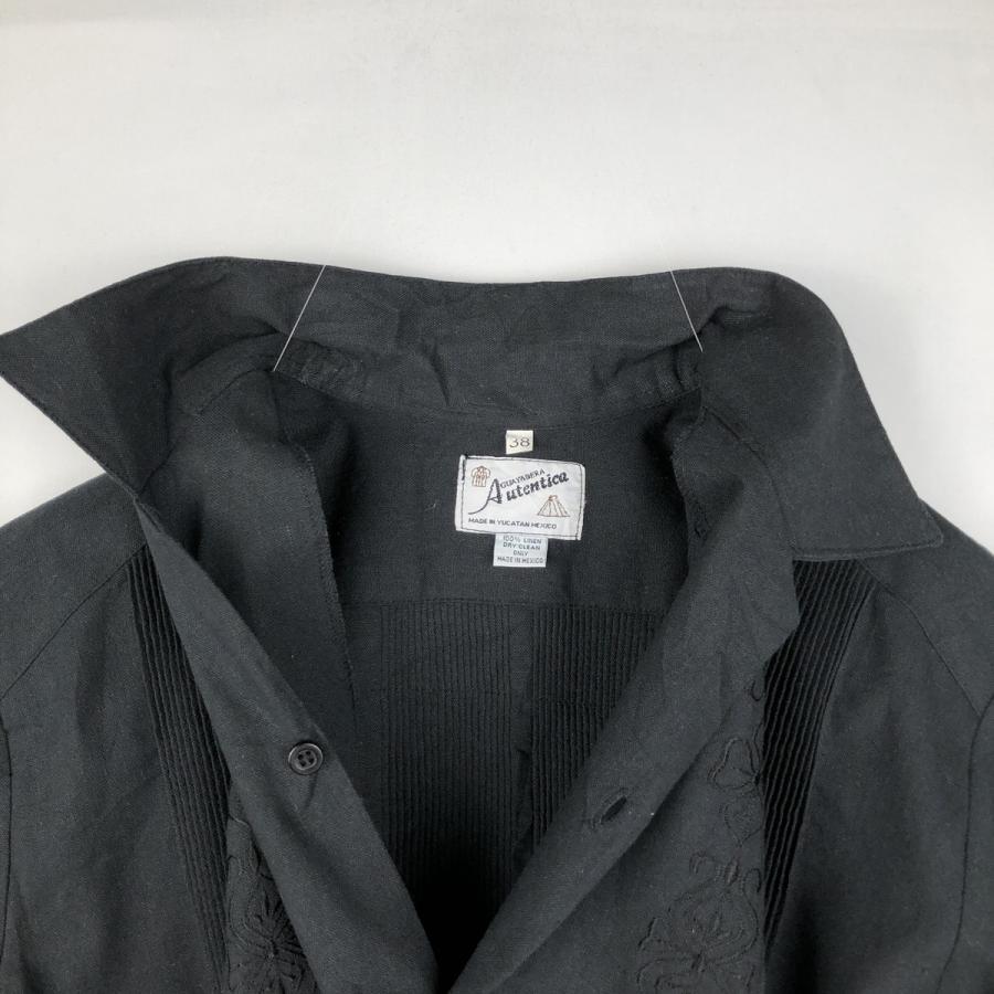 古着 ~90年代 Guayaberas Autenticas 半袖 オープンカラー メキシカン