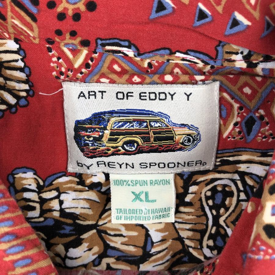 reyn spooner（レインスプーナー） 古着 90年代 ART OF EDDY Y 総柄