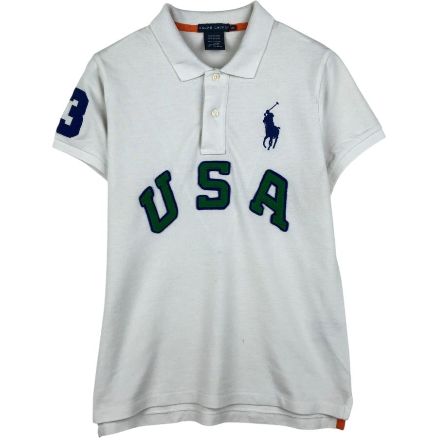古着 ラルフローレン Ralph Lauren ビックポニー 半袖 ポロシャツ