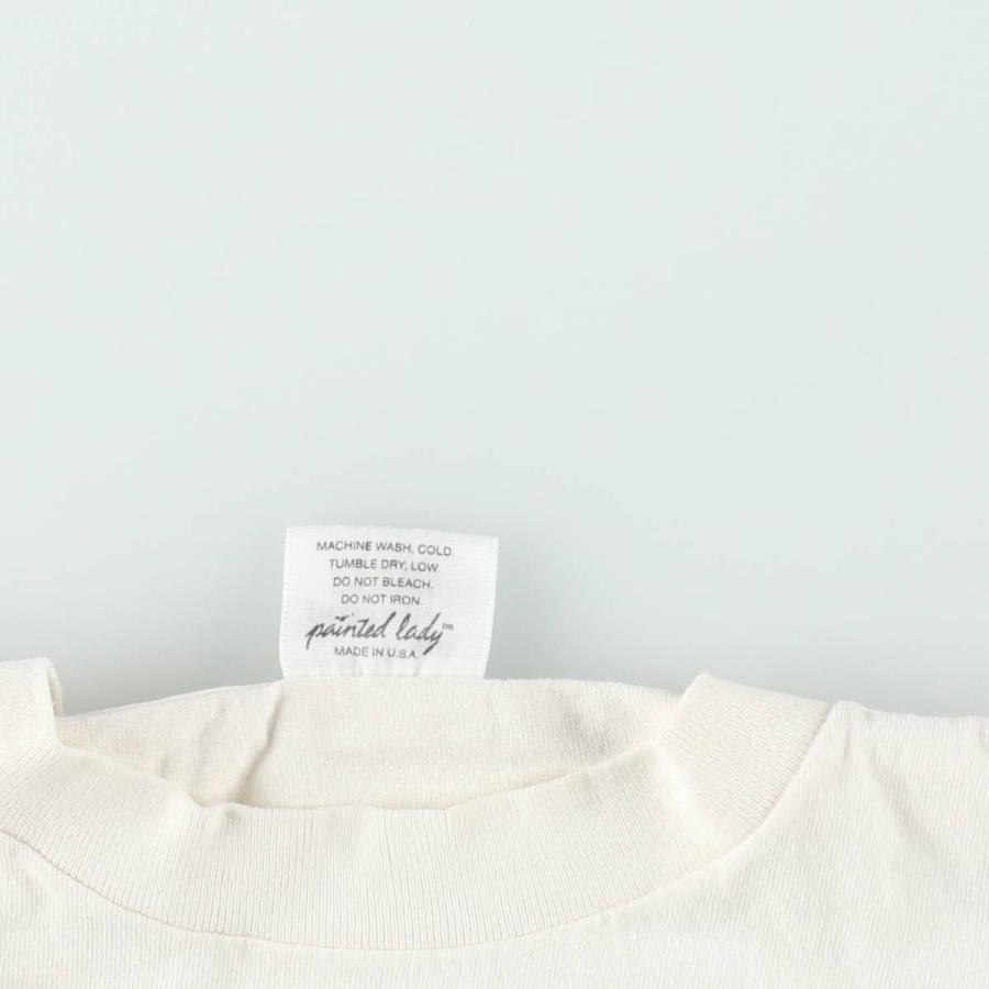 古着 90年代 Rel e vant products ボタニカル柄 プリントTシャツ USA製
