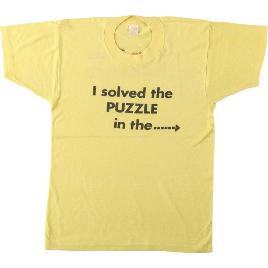 古着 ~90年代 プリントTシャツ メンズS相当 ヴィンテージ /eaa642676