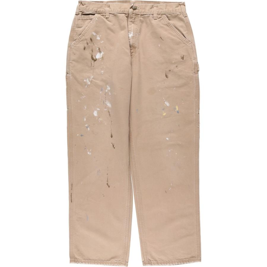 Carhartt ペインターパンツ Carhartt（カーハート） 古着 ダックペインターパンツ USA製 36 32