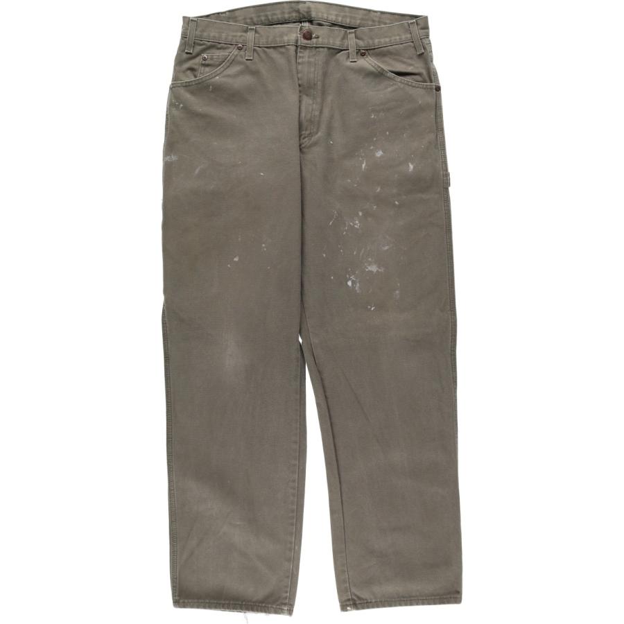 古着 ディッキーズ Dickies ダックペインターパンツ メンズw35相当/eaa642778 Dickies（ディッキーズ） 古着 ダックペインターパンツ メンズw35相当