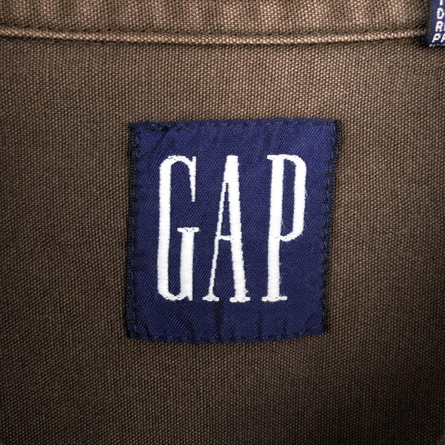 GAP（ギャップ） 古着 90年代 オールドギャップ 長袖 ワークシャツ
