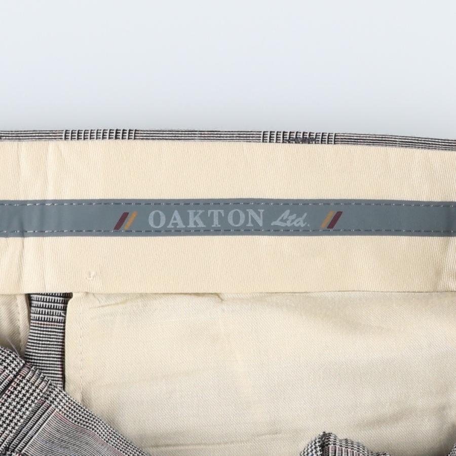 古着 ~90年代 Oakton Ltd. チェック柄 グレンチェック スラックス