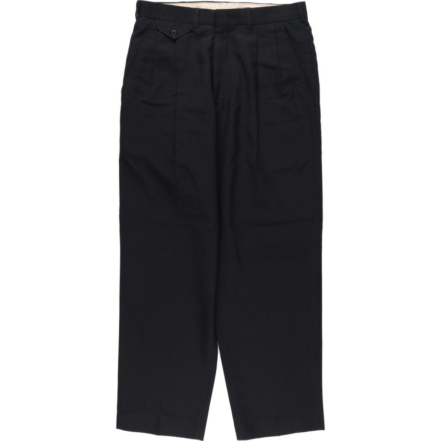 古着 90年代 Savane ツータック スラックス ワイドパンツ メンズw32