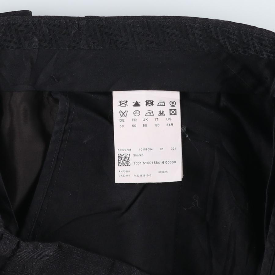HUGO BOSS（ヒューゴ・ボス） 古着 ウールパンツ スラックス メンズw35