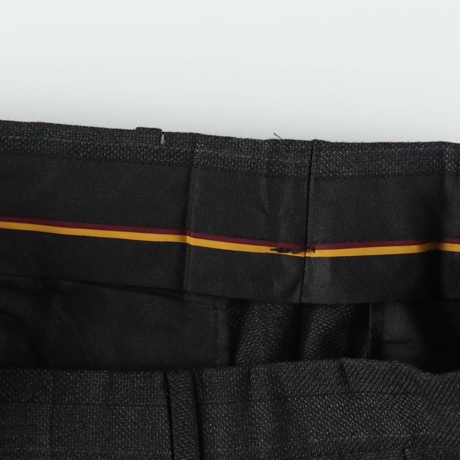 古着 80~90年代 ストライプ柄 ツータック スラックスパンツ メンズw34