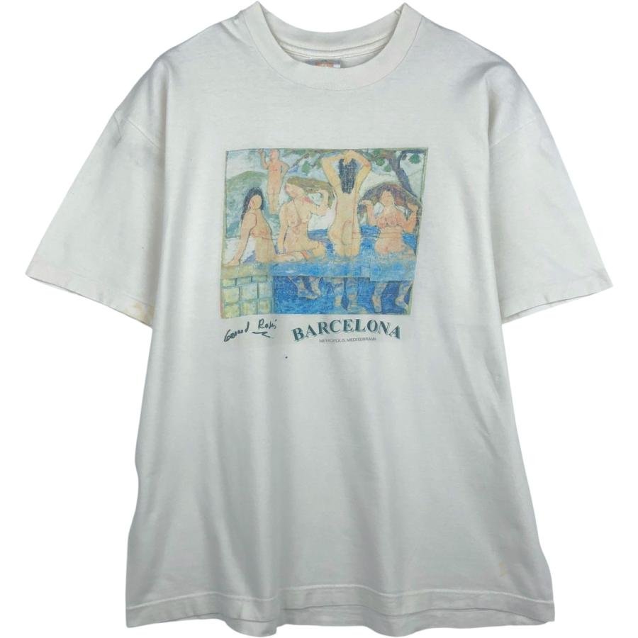 Hanes（ヘインズ） 古着 90年代 Hanes HEAVYWEIGHT アートTシャツ