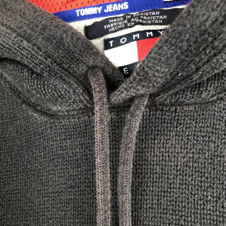 古着 トミーヒルフィガー   コットンニットパーカー メンズXXL相当/eaa643244 TOMMY HILFIGER（トミー・ヒルフィガー） 古着 コットンニットパーカー