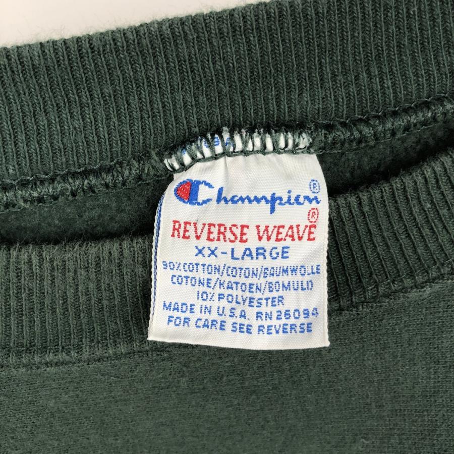 古着 90年代 チャンピオン Champion REVERSE WEAVE リバースウィーブ 刺繍タグ カレッジスウェットシャツ トレーナー USA製 メンズXXL相当 ヴィンテージ/eaa643280 Champion（チャンピオン） 古着 90年代 Championリバースウィーブ