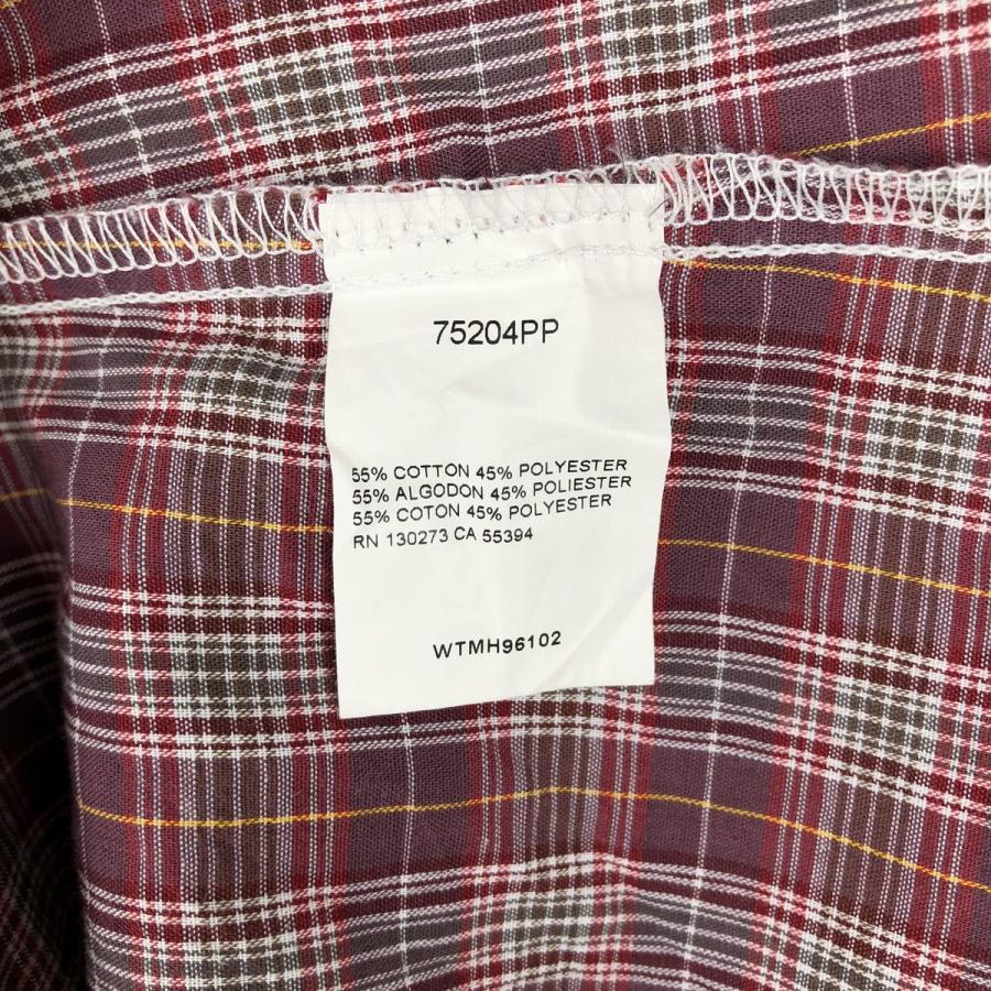 Wrangler（ラングラー） 古着 チェック柄 長袖 ウエスタンシャツ